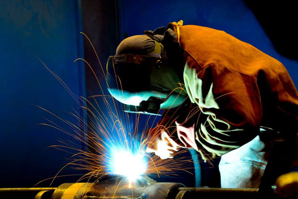 Leather Welding Garments (Brown)